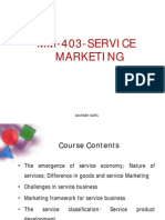 Service Marketing Notes