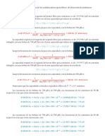 Cálculo de Capacidades para Filtros Armónicos