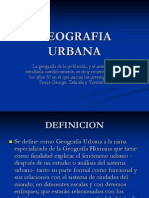 Geografia Urbana