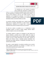 Estudio de Publicidad de Productos Cosméticos Vendidos en Chile A Octubre de 2012