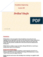 Lecture20 Drilled Shafts