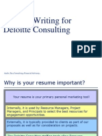 Resume Writing Workshop