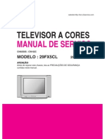 Esquema e Manual de Serviço LG 29FX5CL-L1