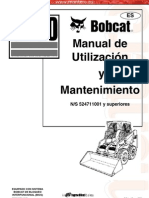 Manual Operacion Mantenimiento Minicargador s130 Bobcat