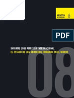Informe - El Estado de Los Derechos Humanos en El Mundo 2008 - Amnistia Internacional
