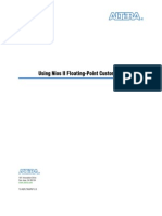 Using Nios II Floating-Point Custom Instructions Tutorial: 101 Innovation Drive San Jose, CA 95134