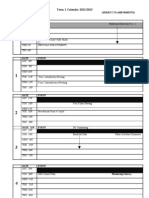 Term 1 Calendar 2012-2013