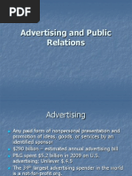 Advertising and Public Relations