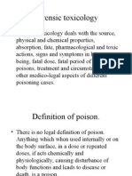 Forensic Toxicology