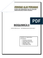 Determinacion Del Acido Urico