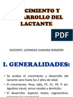 Crecimiento y Desarrollo Del Lactante