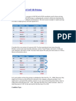 Fundamentals of SAP SD Pricing