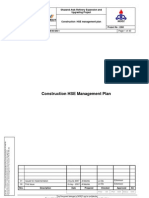 Construction HSE Management Plan Final DS PM 00 506