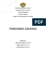 Tema 9. Posiciones Juradas