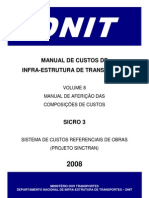 Manual Custo Unitario Referencia Dnit PDF