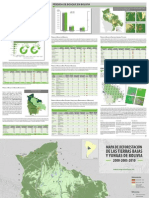 Mapa de Deforestación de Las Tierras Bajas y Yungas de Bolivia 2000-2005-2010