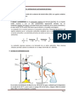 Obtención de Acetaldehído Con H2so4