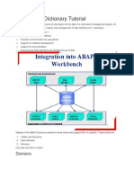 ABAP Data Dictionary Tutorial