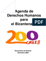 Ai - Agenda de Derechos Humanos para El Bicentenario - Chile - 2008