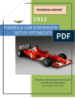 Optimization of Formula Car Double Wishbone Suspension System