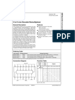 DM74ALS138 3 To 8 Line Decoder/Demultiplexer: General Description Features