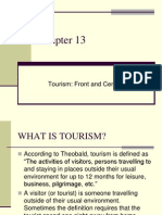 Tourism: Front and Center