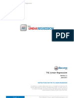 Linear Regression Indicator