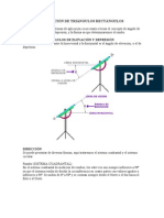 Aplicación de Triángulos Rectángulos