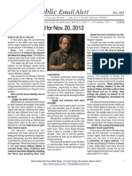 303 - Benjamin Fulford For Nov. 20, 2012