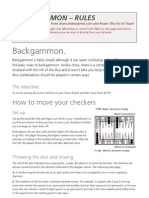 Backgammon Rules