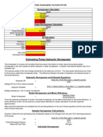 GEMI Equations Tool Pumps