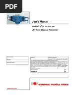 User's Manual: Shaffer 7 / "-5,000 Psi LXT Ram Blowout Preventer