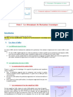 Fiche 2 - Les Déterminants Des Fluctuations Économiques