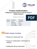 MoDev East 2012 Presentation On Product Modernization