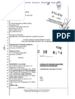 Complaint, Drakes Bay Oyster Co. V Salazar, No. C 12-6134-EDL (Dec. 3, 2012)