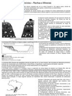 Exercícios Rochas e Minerais