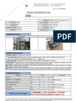 Sample Report For Furniture Inspection