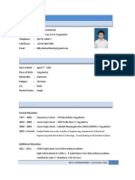 Curriculum Vitae BILLY FINAL