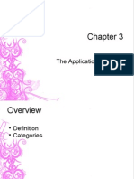 Chapter 3 Application Software