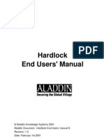 Hardlock End Users' Manual