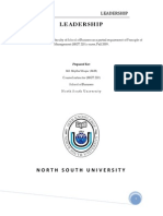 Leadership: North South University