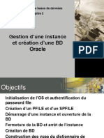 Gestion D'une Instance Oracle