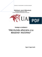 Psicología Aplicada A La Realidad Peruana - Magan