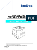 Brother HL-7050 (N) Parts Manual