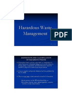 Hazardous Waste Management CCC