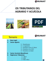 Sector Agrario y Acuícola