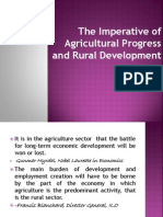 Agricultural Transformation and Rural Development