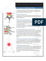 Thoracic Epidural Steroid Injection