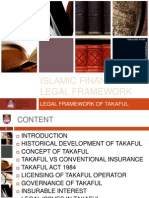 Legal Framework of Takaful