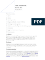 Procedimiento de Trabajo Seguro para Soldadura Con Arco